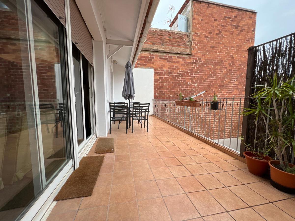 Gran Piso Terrassa Centro Rambla 5 Habitaciones Eksteriør bilde